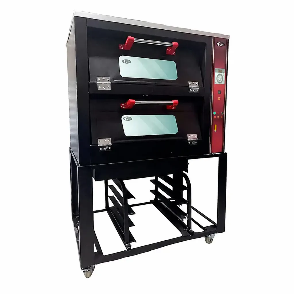 [105717] Horno de gaveta automatizado c/cristal 2 charolas TAH-02CAT TAHONA