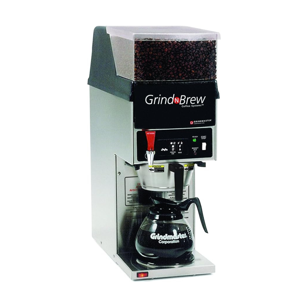 [101648] Cafetera Percoladoras para 1 Jarra con Molino Integrado GNB-11H GRINDMASTER