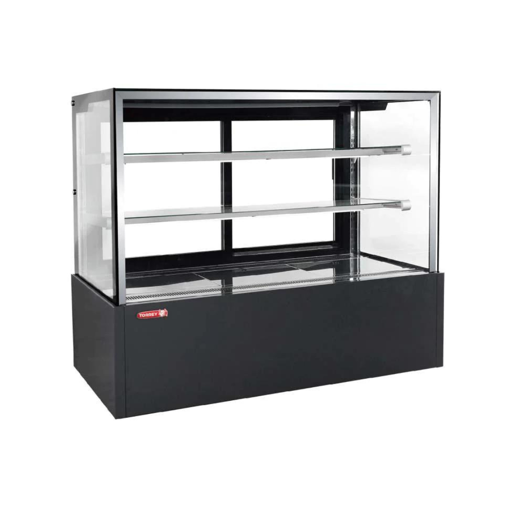 Vitrina Full Glass Vidrio Recto Panorámica 315 lt 120 cm VFG-120R2 TORREY