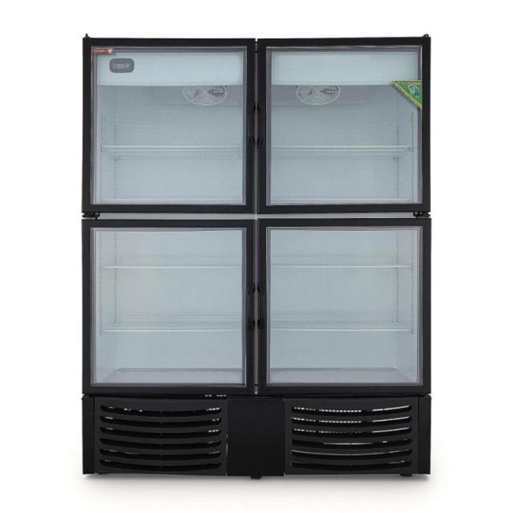 Refrigerador vertical 4 puertas de vidrio VRD-42-4P TORREY