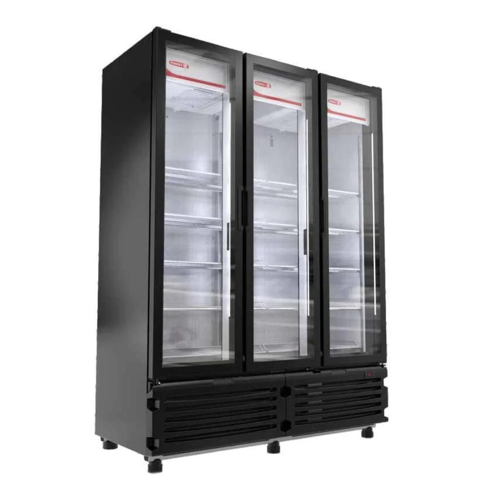 Refrigerador vertical 2 puertas de vidrio TVC-42-3P TORREY