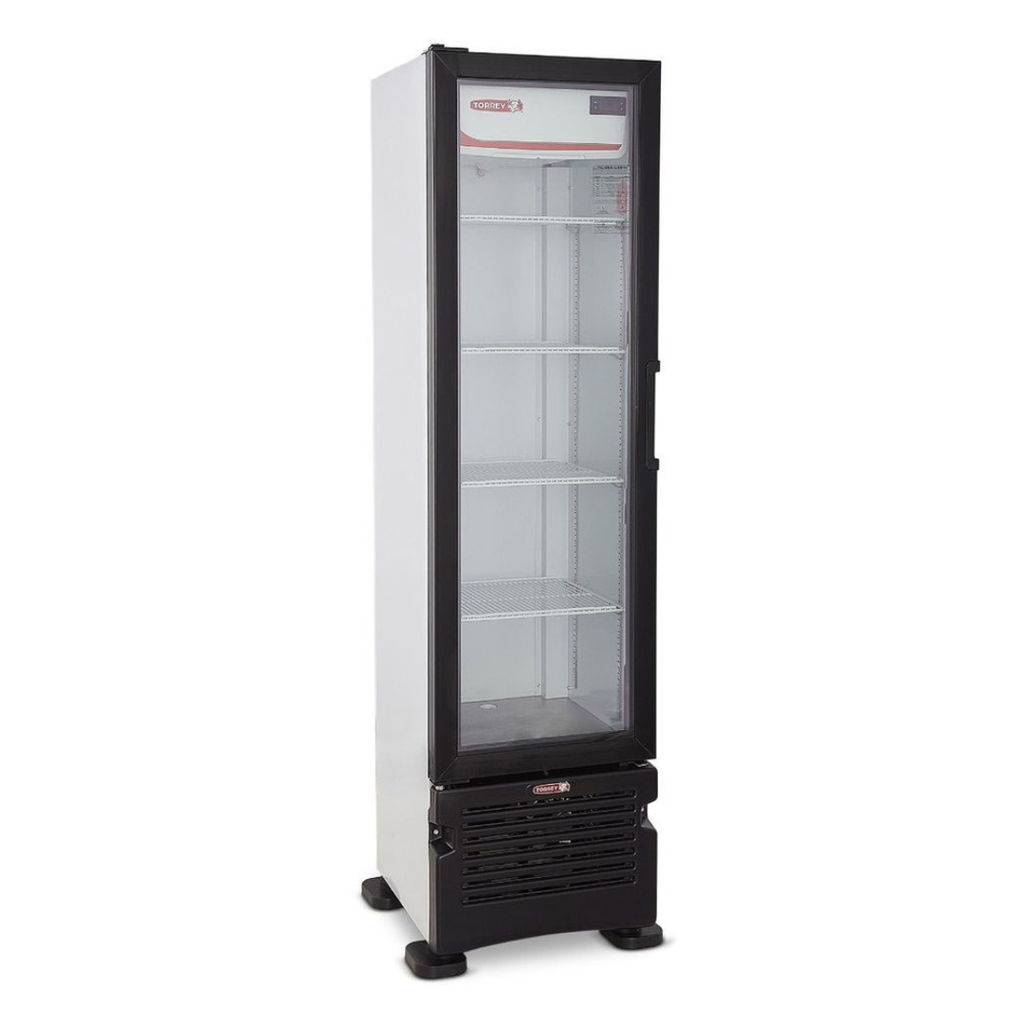 [104445] Refrigerador vertical 1 puerta de vidrio TVC08 TORREY