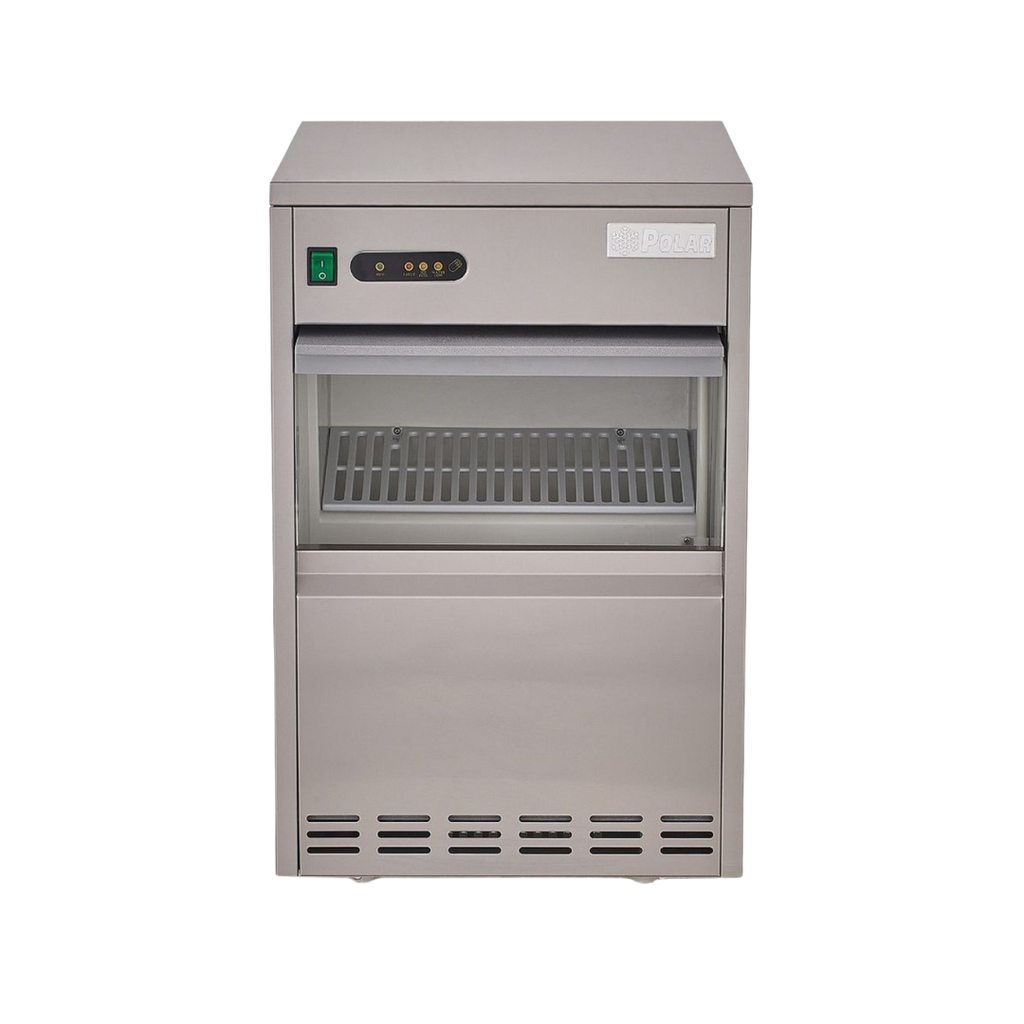 [104472] Fábrica de hielo en Acero Inoxidable FH-25 POLAR