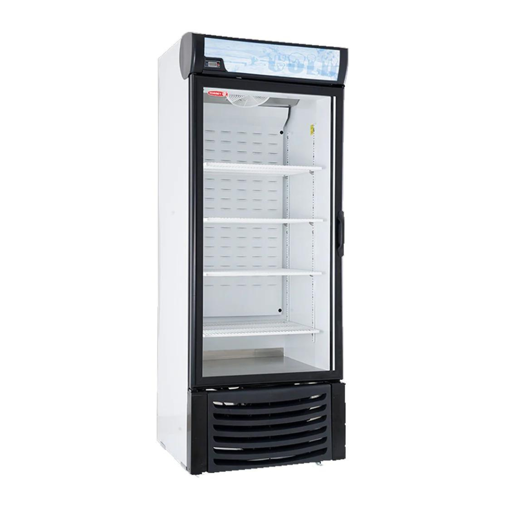 [104481] Congelador vertical Exhibidor puerta de vidrio CV-16 TORREY