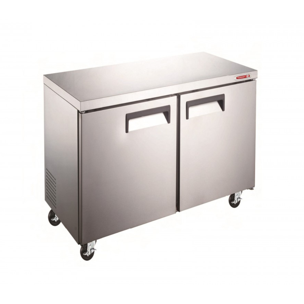 [104547] Mesa Fría de Preparación Bajo Barra 2 Puertas MFB-48 TORREY