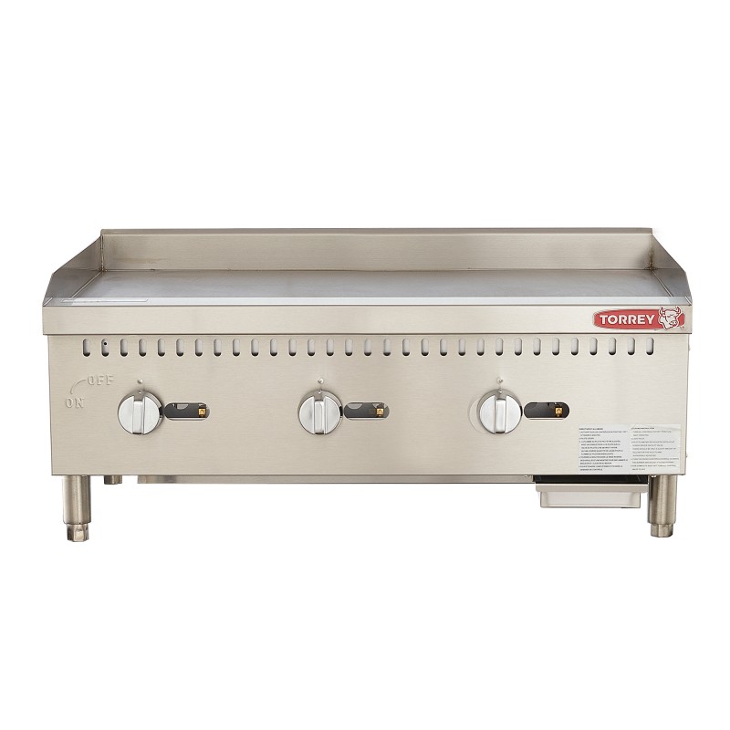 [104565] Plancha a Gas 3 Quemadores PLT-900G TORREY