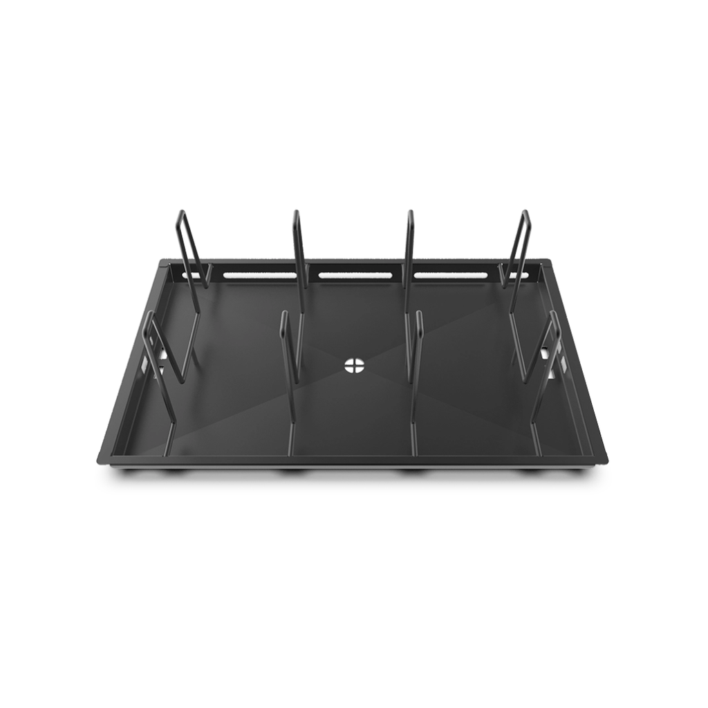 [111083] Parrilla en Acero Inoxidable Antiadherente para 8 Pollos Enteros POLLO.BLACK GRP825 UNOX
