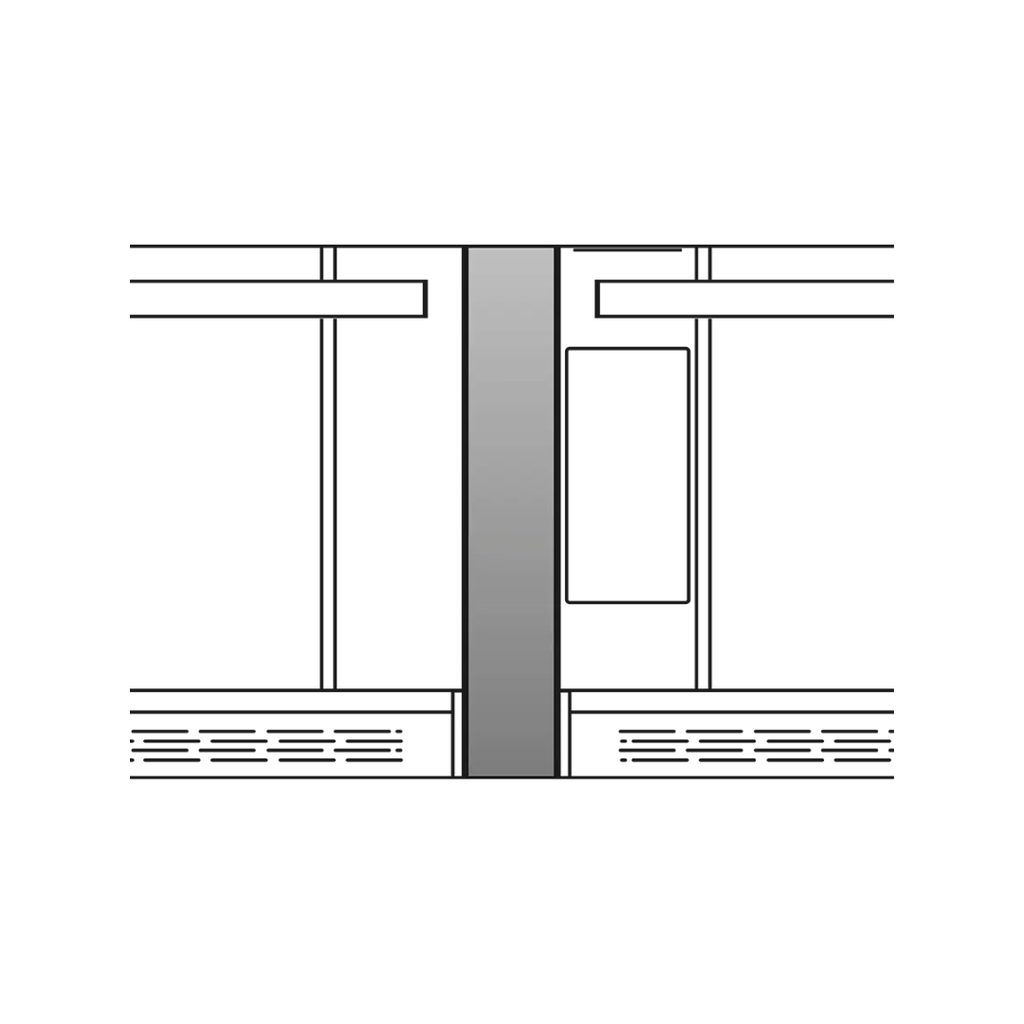 [111157] Kit Colocación Lateral Hornos XUC169 UNOX