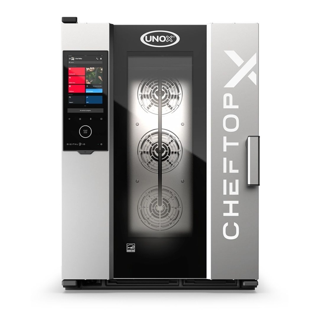 [111194] Hornos Mixtos Profesionales a Gas CHEFTOP-X™ Digital.ID™ XADA-0611-GXRS-NP UNOX