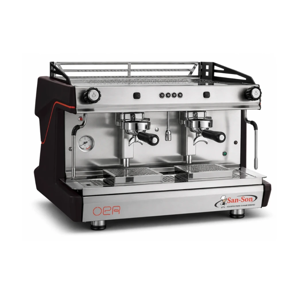 Cafetera Italiana Semiautomática de 2 Grupos OPERA2SA-B SAN-SON