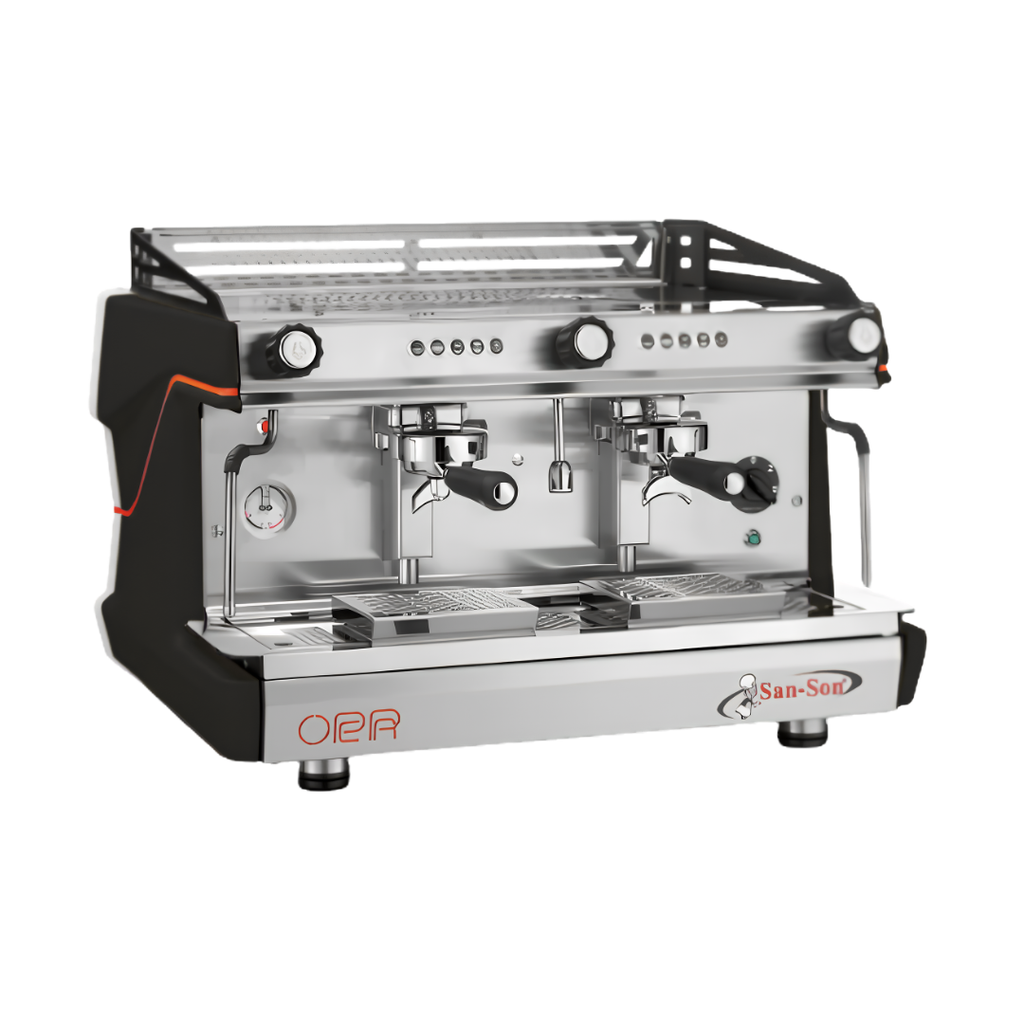[107553] Cafetera Italiana Electrónica Programable de 2 Grupos OPERA2E-B SAN-SON