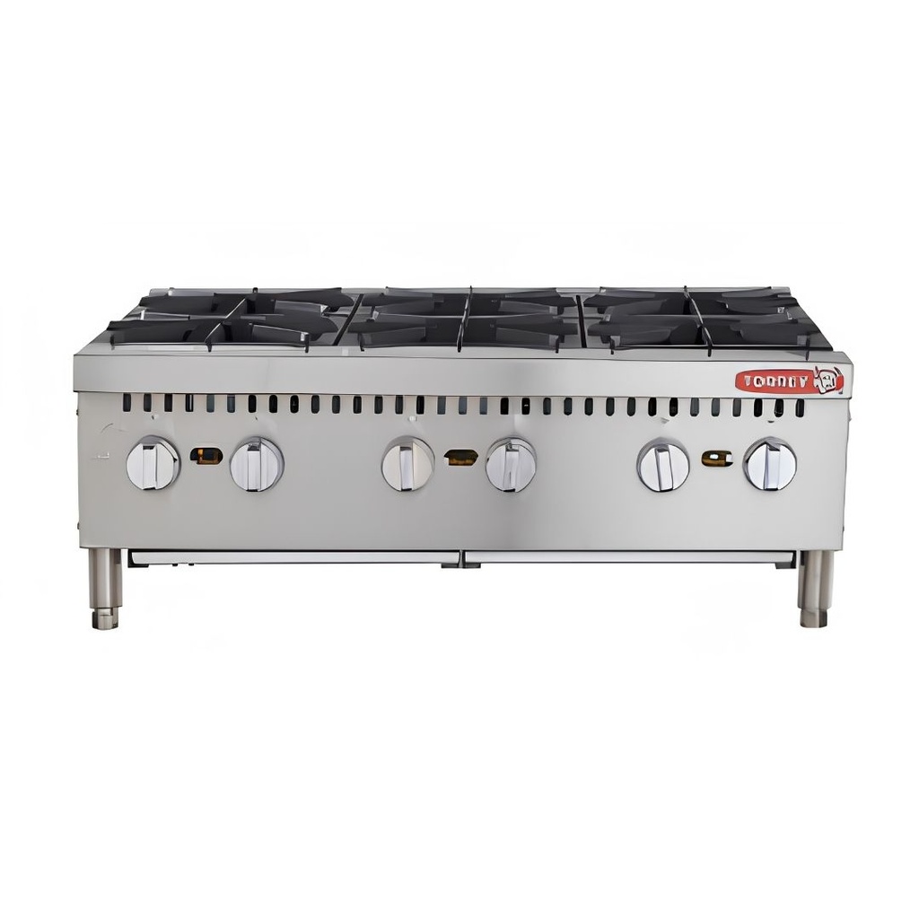 [1030093] Parrilla A Gas 6 Quemadores PAT-6QG TORREY