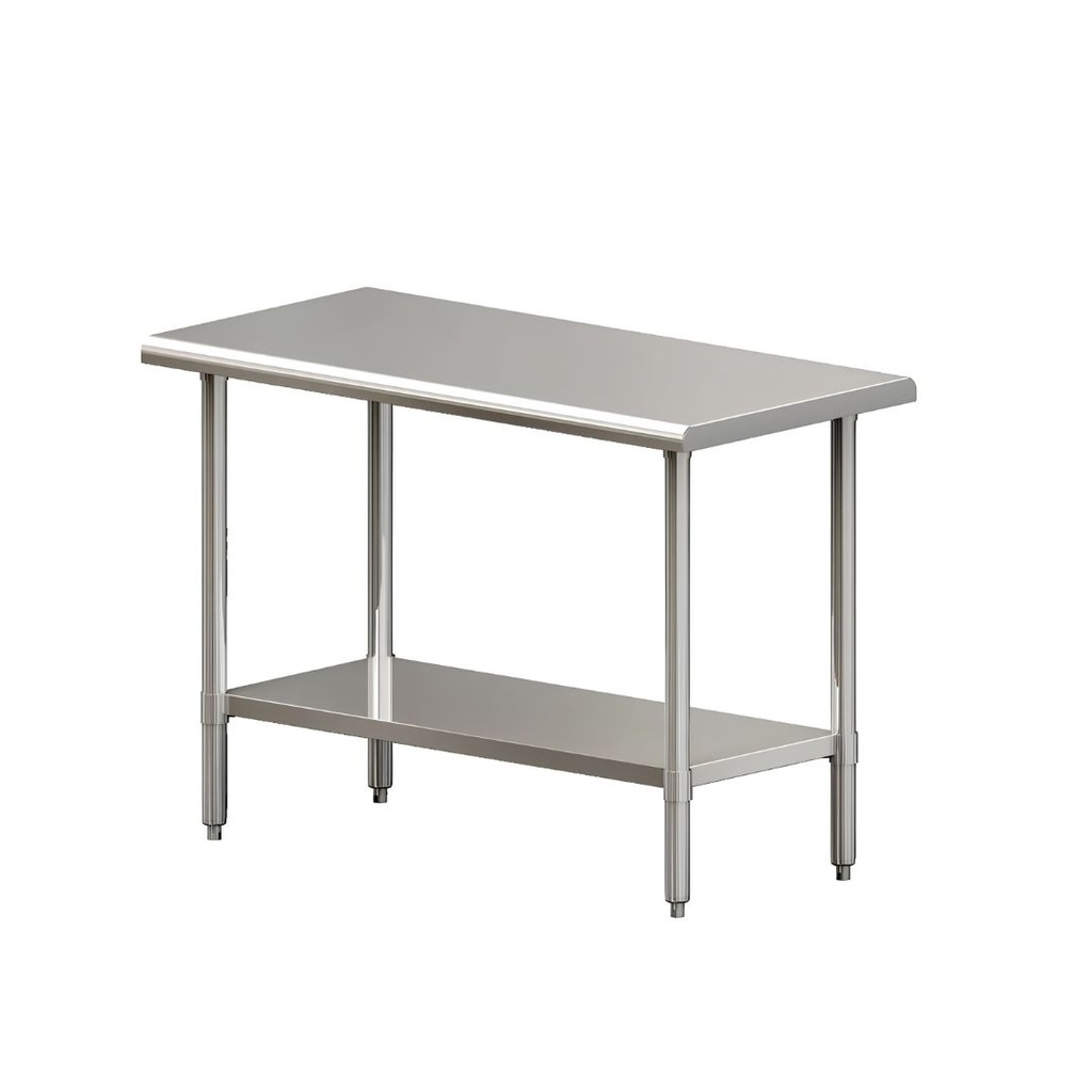 [1030142] Mesa de trabajo en acero inoxidable MAI 24x72 TORREY