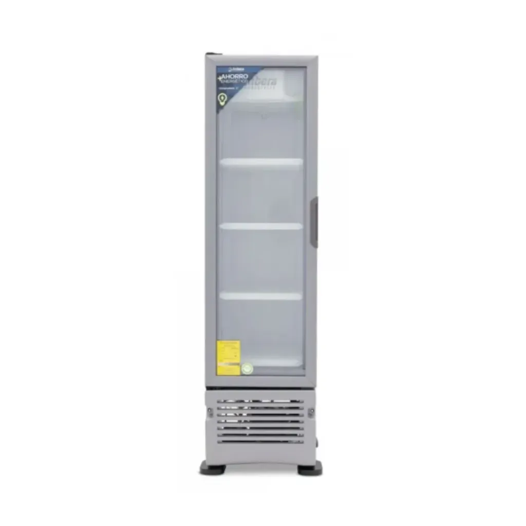 [1023672] Refrigerador Vertical Puerta de Vidrio VR-08 IMBERA