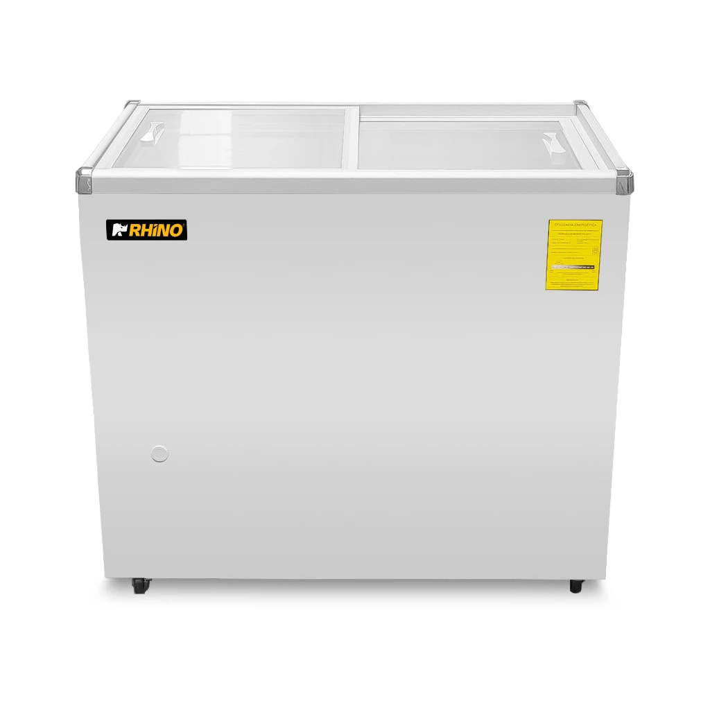 Congelador Horizontal con Tapa de Cristal Plano 7 pies CONGECRI-7P RHINO