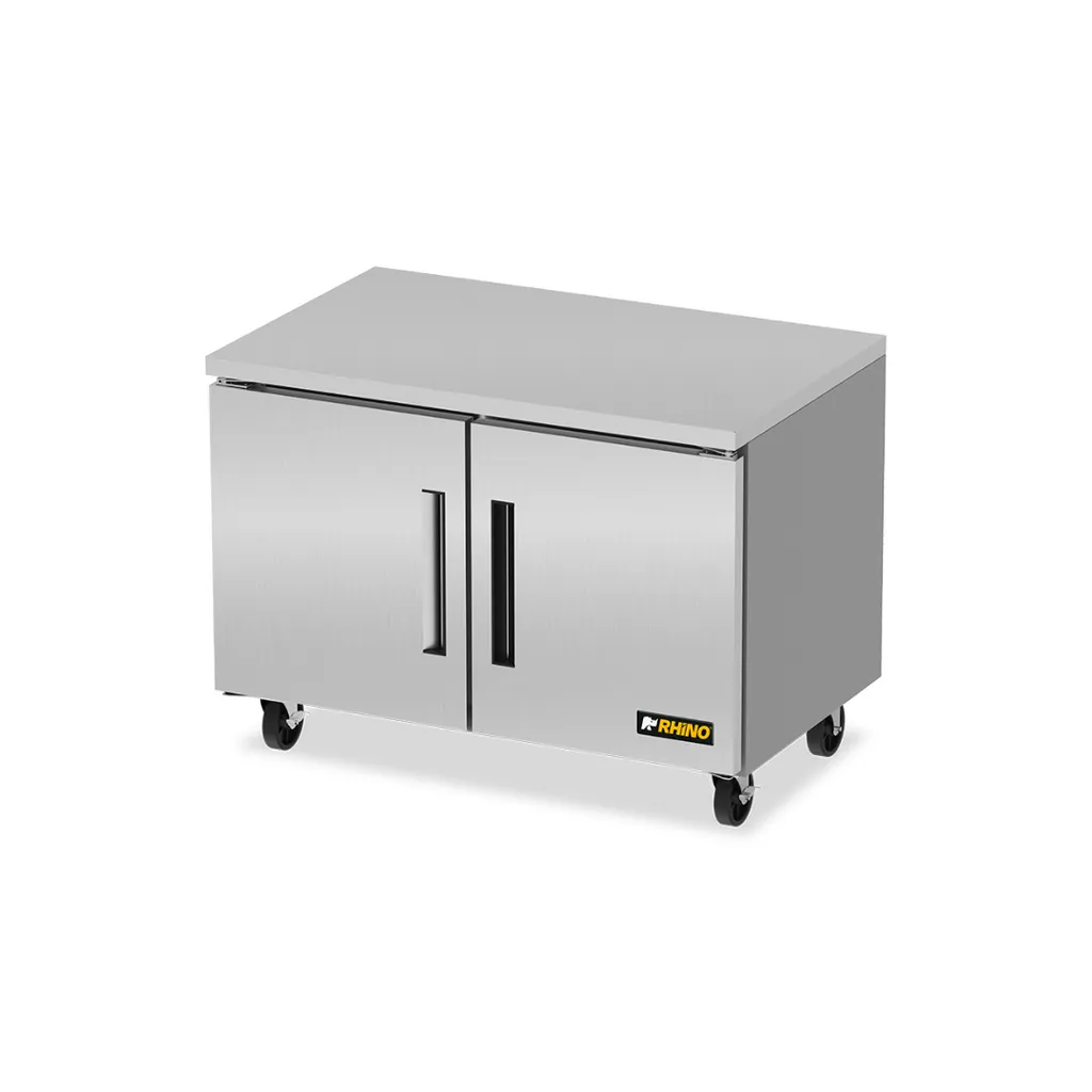[7770170] Mesa Refrigerada Bajo Barra 13.3 Pies MERBAJ-48 RHINO