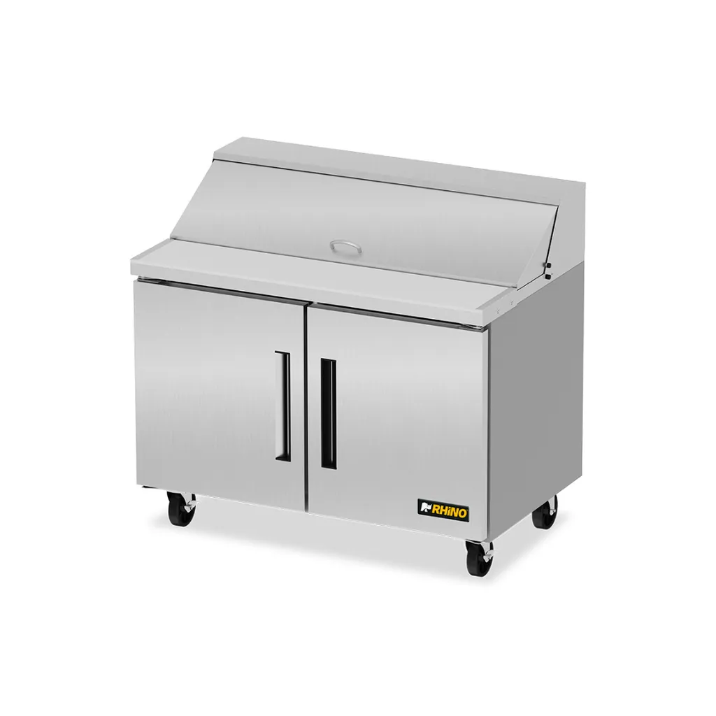 Mesa Refrigerada de Preparación 13.3 Pies D10-MERSAL-48 RHINO