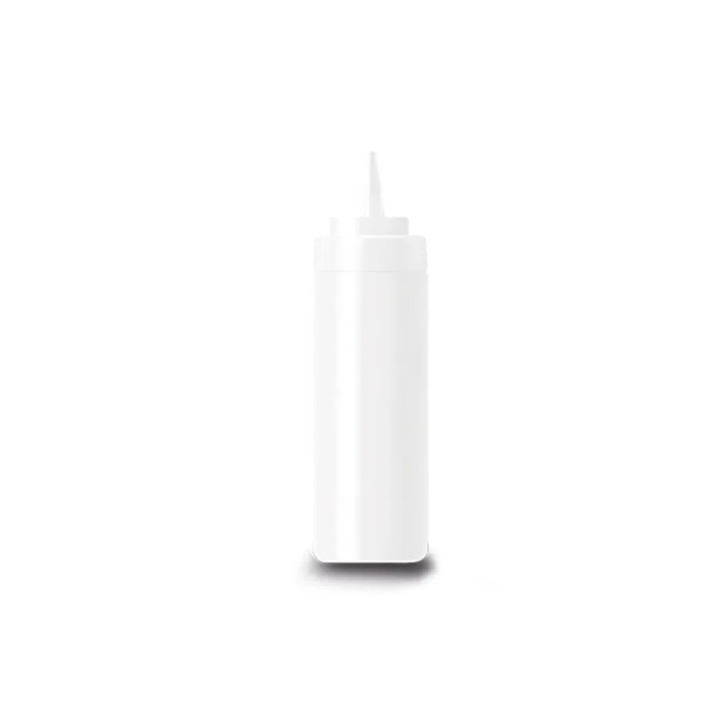 Recipiente para Aderezo de Polietileno, transparente 24 oz. RECAD-24T CALEDONIA