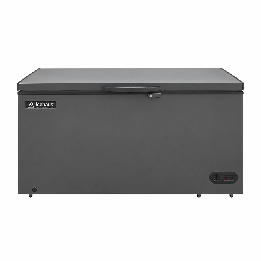 CONGELADOR TAPA DE COFRE GRIS DE 16 FT CU D5-CTC-16G ICEHAUS