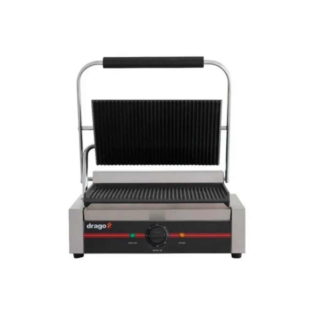[7770229] PARRILLA ASADOR ELECTRICO PANINI D5-GH-811E DRAGO