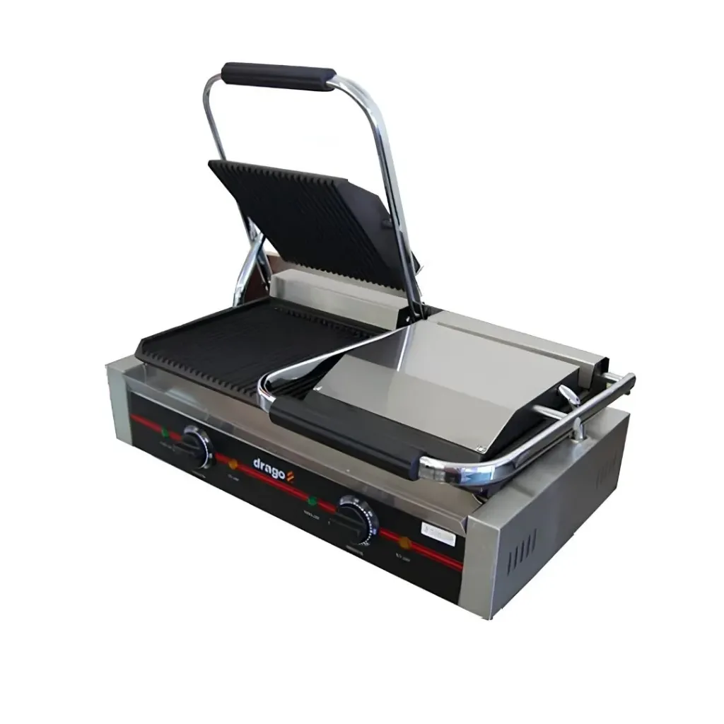 [7770230] PARRILLA ASADOR DOBLE CONTACTO D5-GH-813 DRAGO