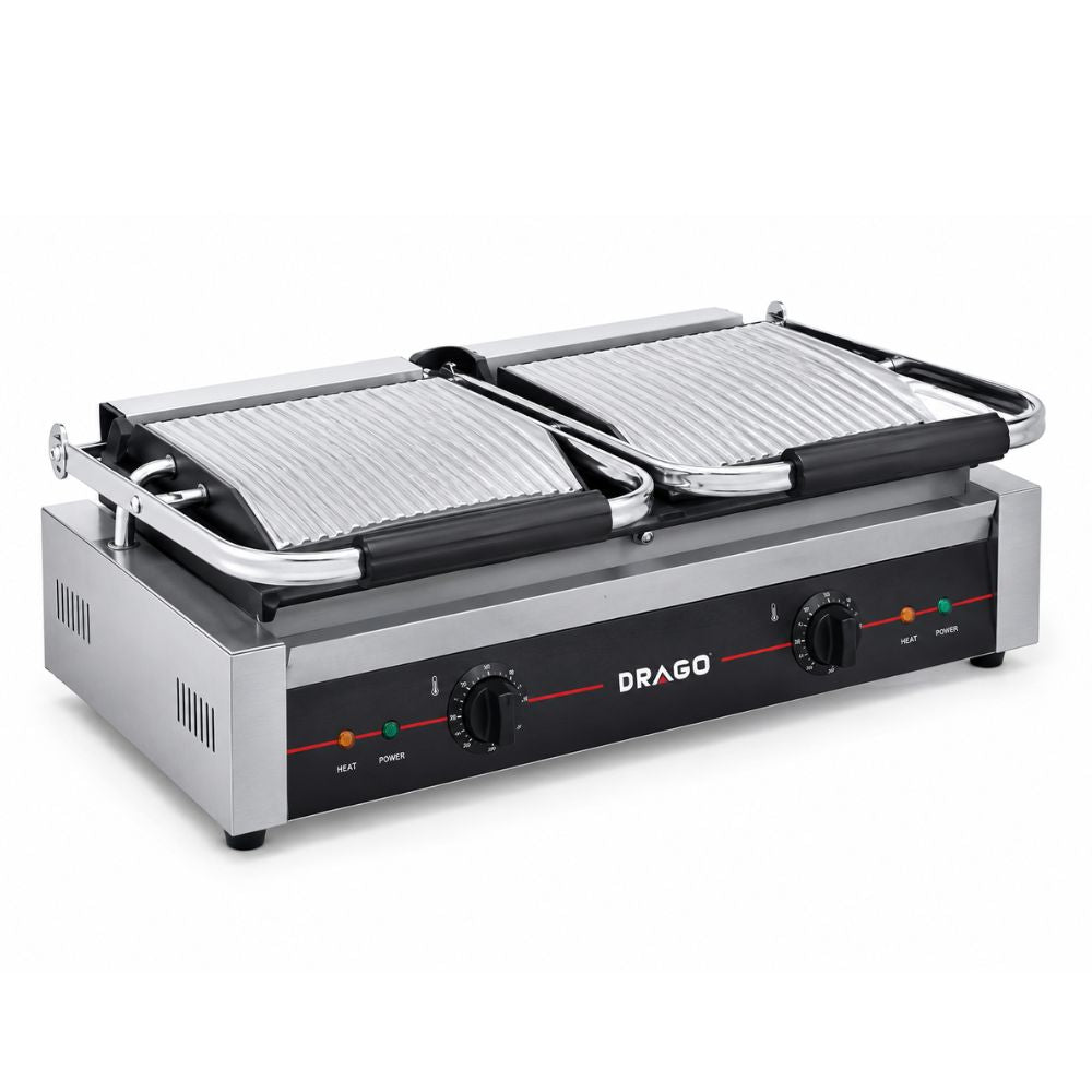 [7770230] PARRILLA ASADOR DOBLE CONTACTO D5-GH-813 DRAGO