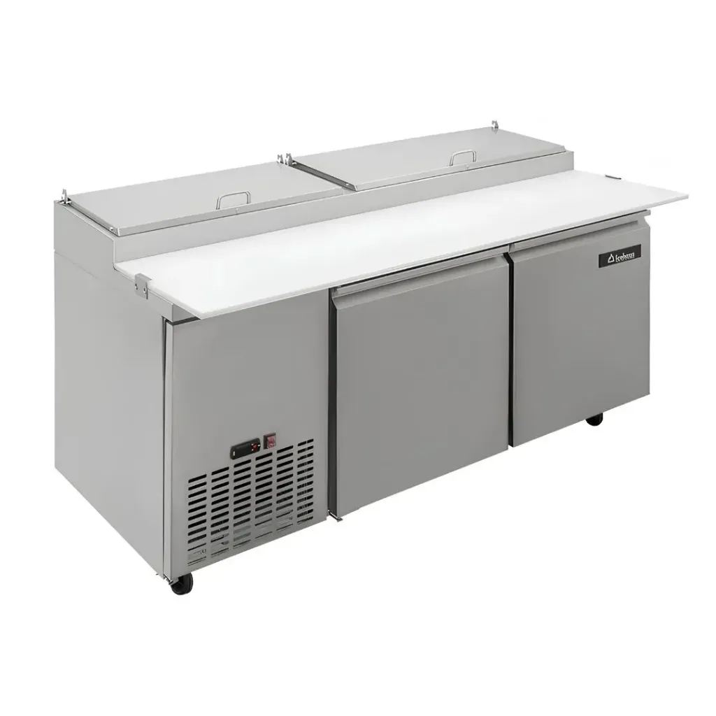MESA PARA PIZZAS 2 PUERTAS 1709MM DE FRENTE D5-MP-2P-SS-02 ICEHAUS