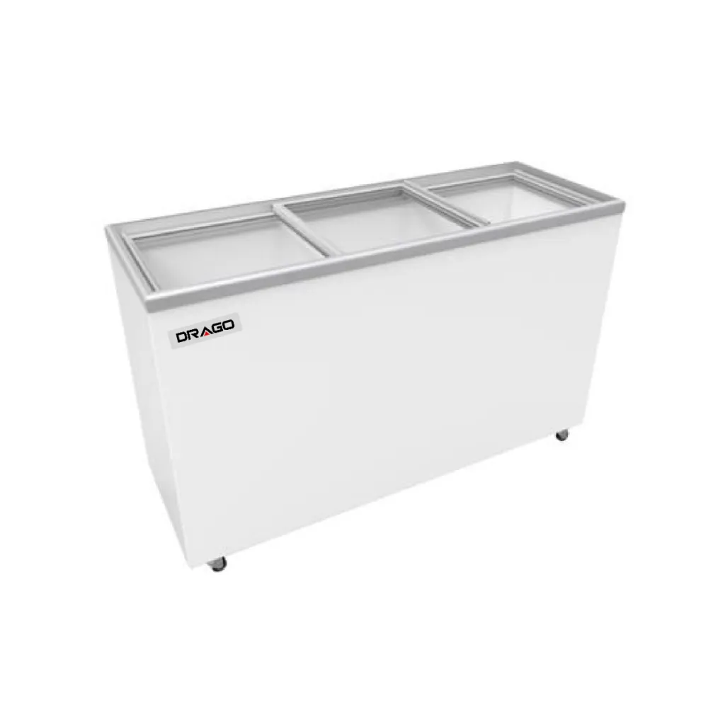 CONGELADOR HORIZONTAL PALETERO PLANO 350L D5-CHPP-350 DRAGO
