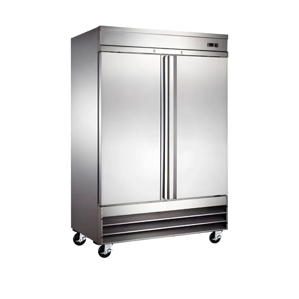 REFRIGERADOR EN INOXIDABLE 2 PUERTA SOLIDAS D10-RV-2PS-SS-01 ICEHAUS