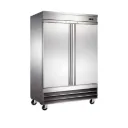 REFRIGERADOR EN INOXIDABLE 2 PUERTA SOLIDAS D10-RV-2PS-SS-01 ICEHAUS