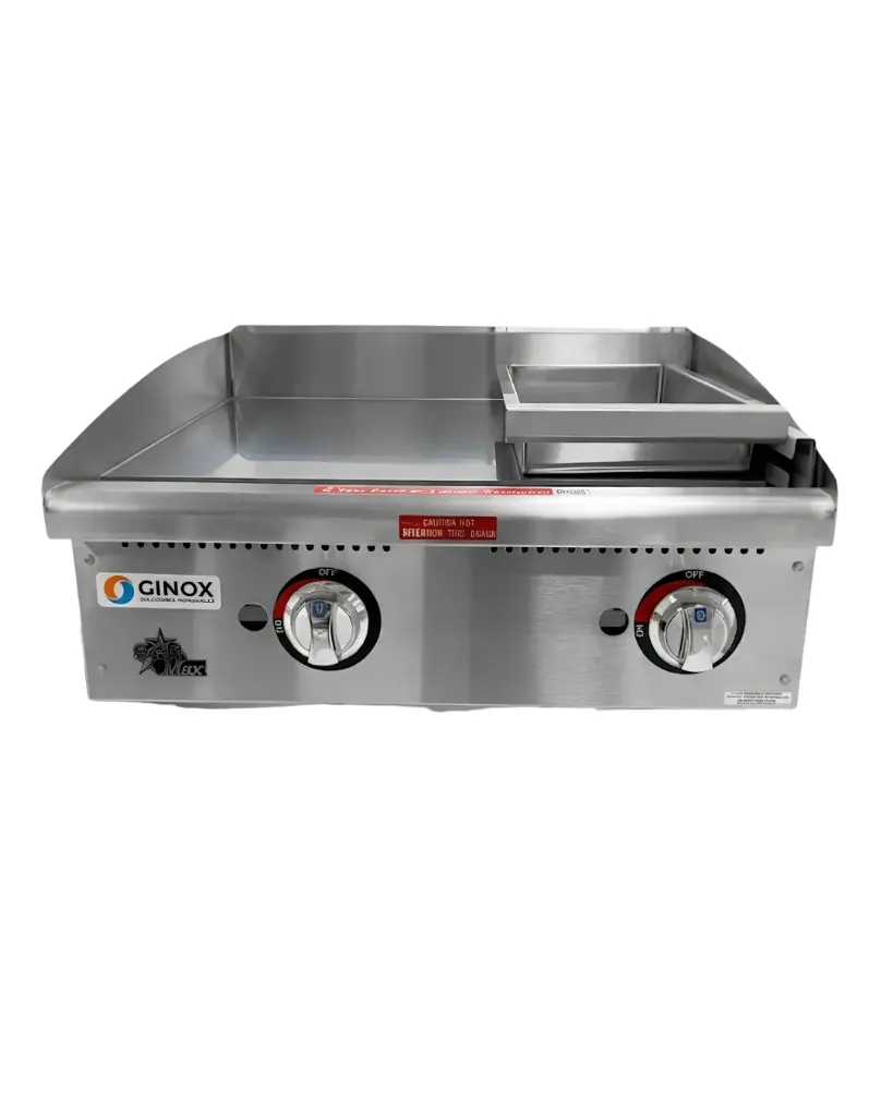 Plancha a gas de 24 pulgadas con control manual 624MF STAR