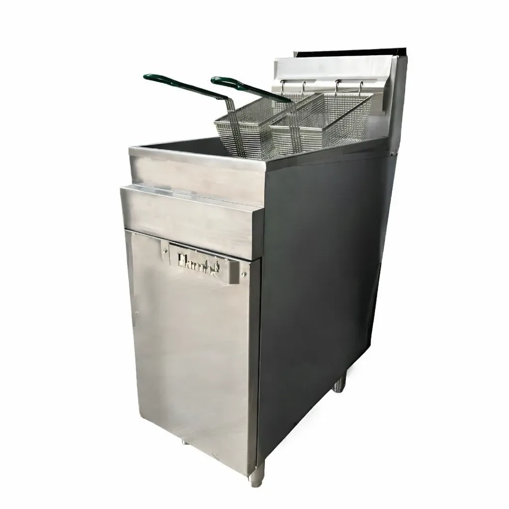 [11584939] Freidora de Acero Inox 2 Quemadores 105,000 BTU EFREF2X20 FLAMBE