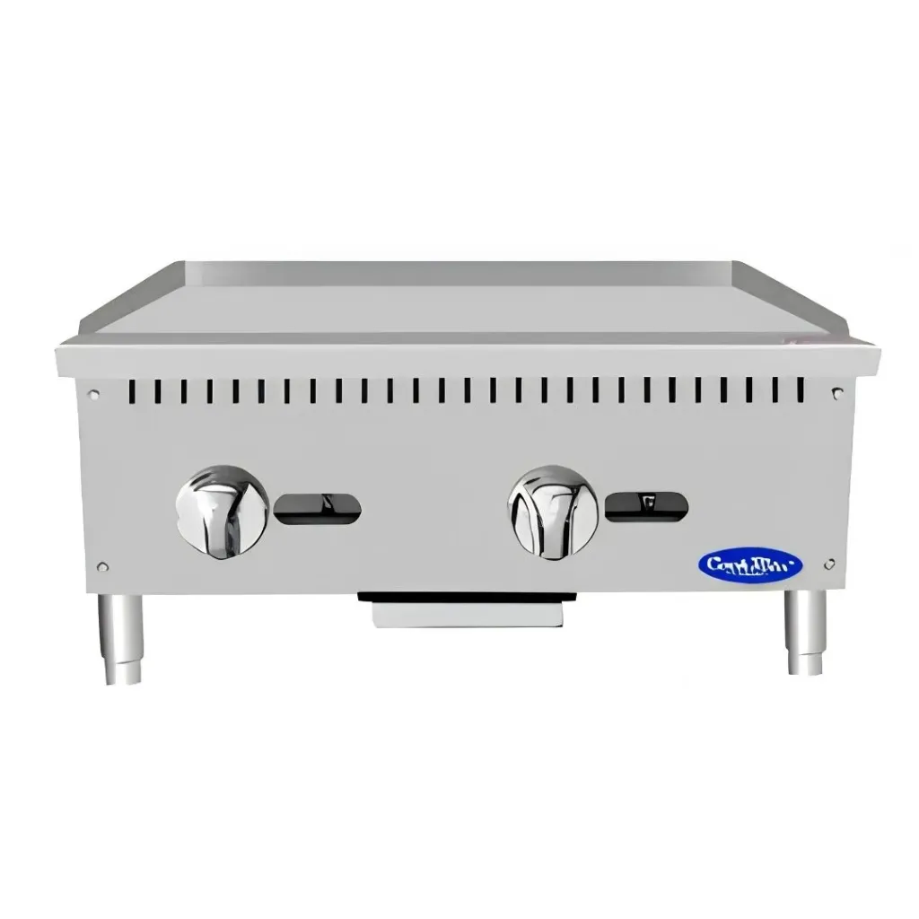 [102571] Plancha Termostática 24" 2 Quemadores ATTG-24 COOK RITE