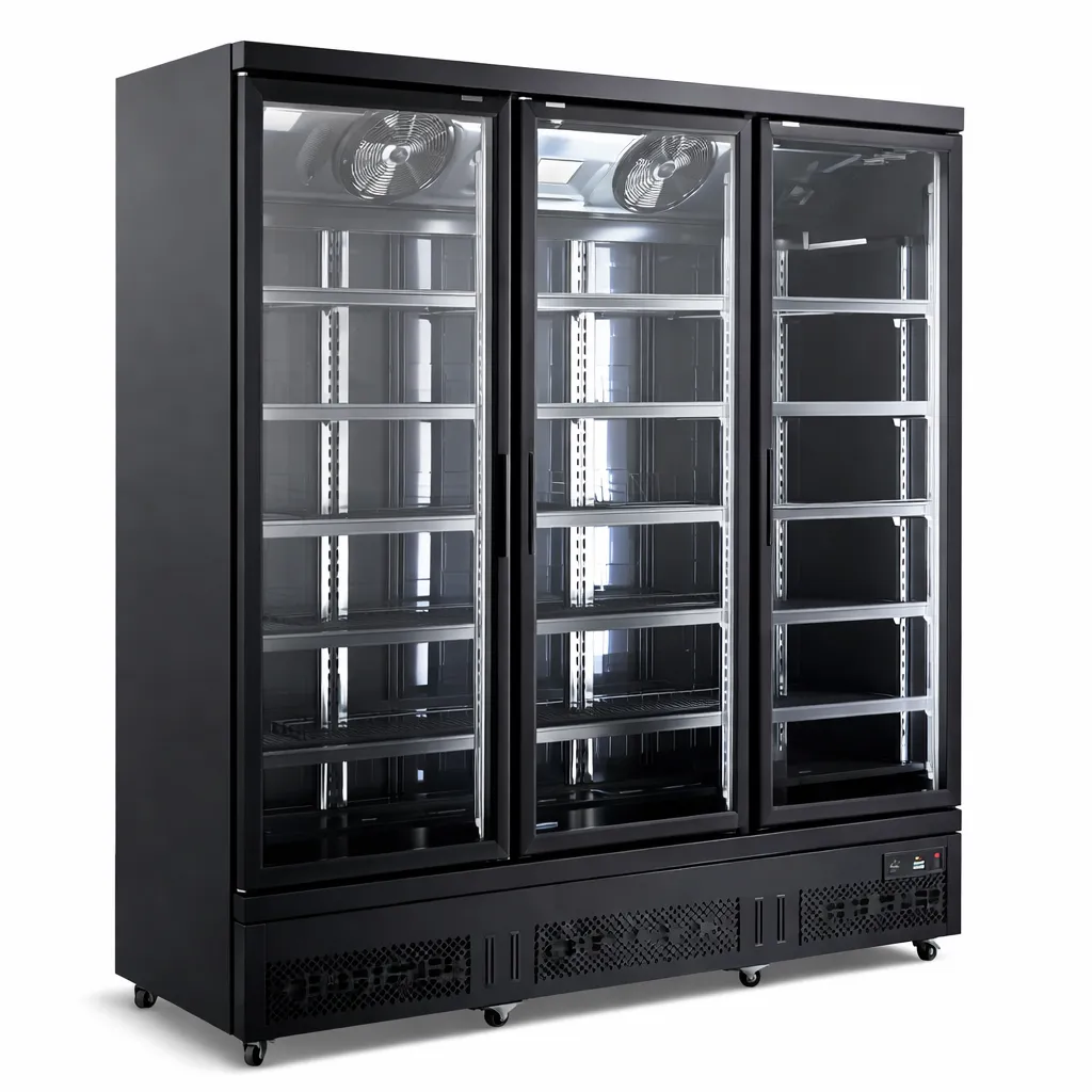 Exhibidor de Refrigeración Vertical de Puerta de Cristal PER-59 PARKER
