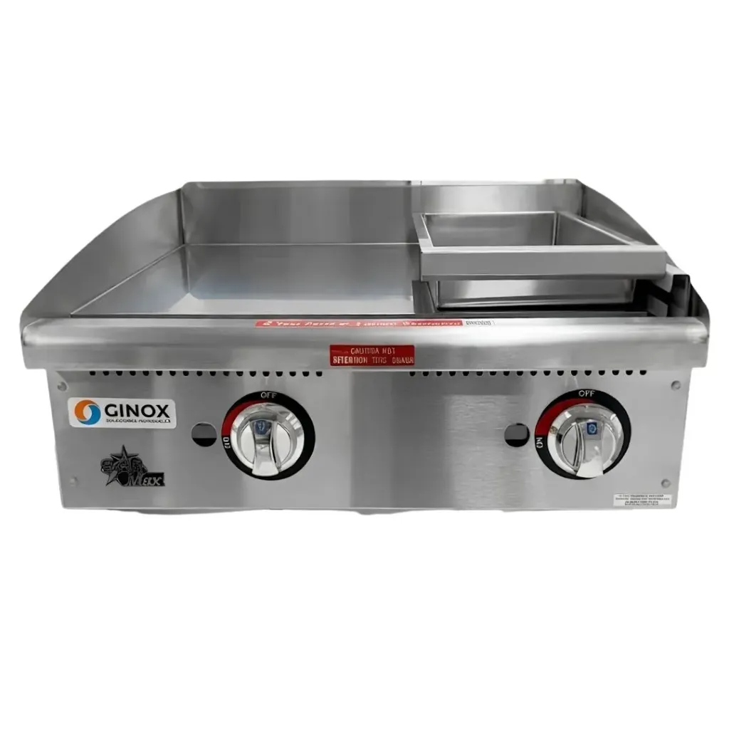 Plancha a gas de 24 pulgadas con control manual 624MF STAR
