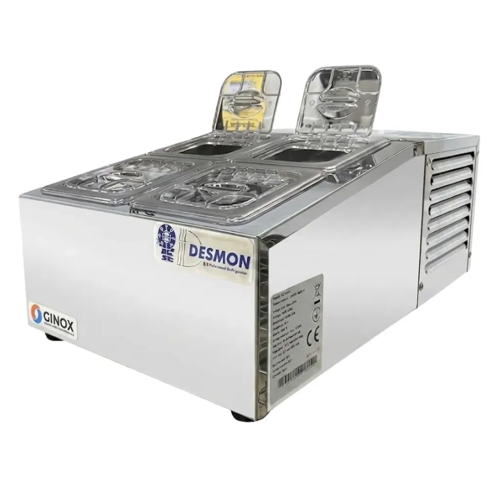 Base refrigerada sobre mostrador/Mostrador refrigerado RCTS-4-A DESMON