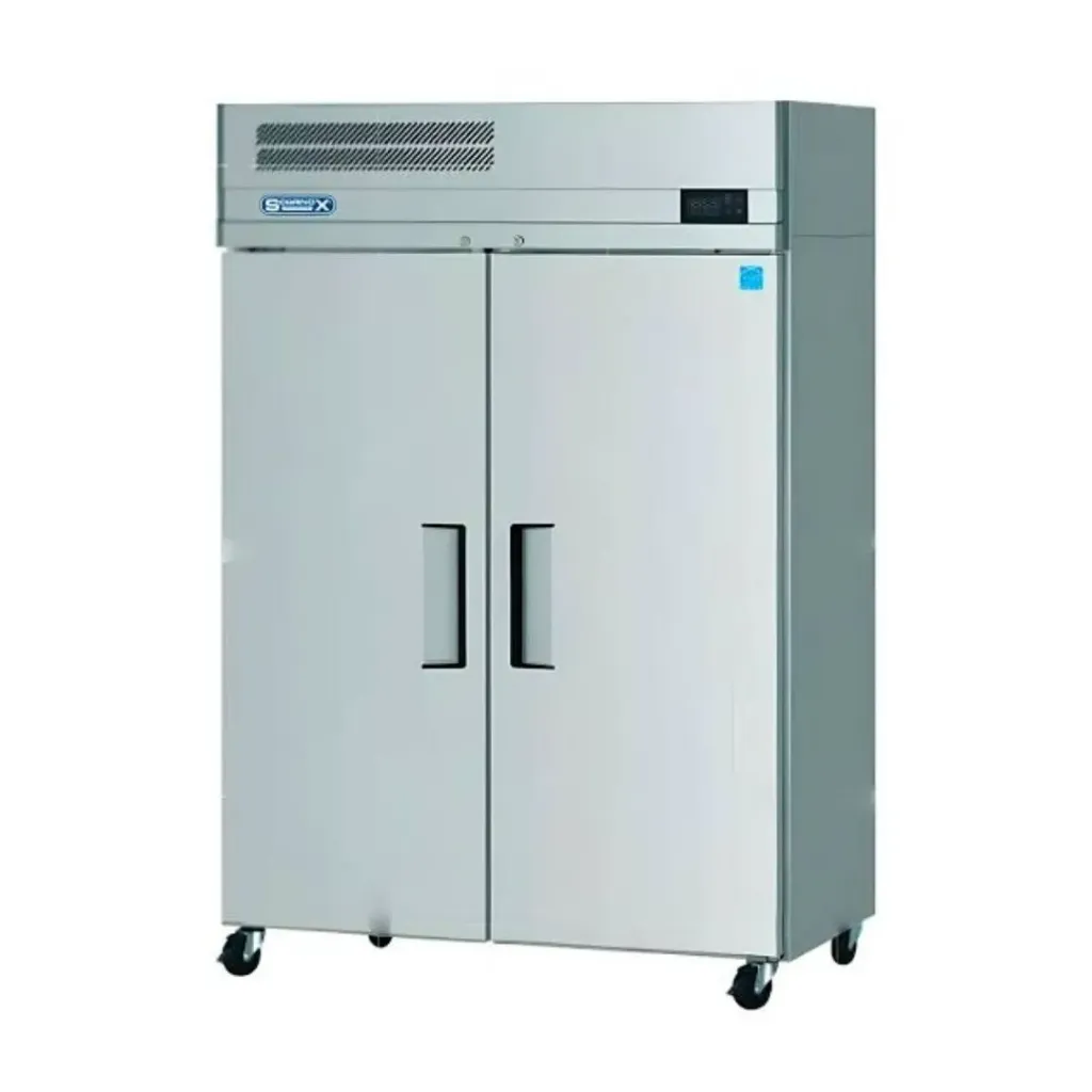 [10087601] Congelador Vertical 2 Puertas Sólidas CVS-47-2S SOBRINOX