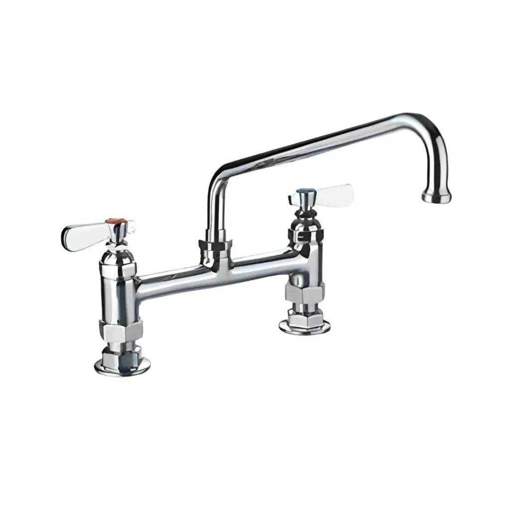 [10089001] Llave Mezcladora a Cubierta de 4" 9813-12 SOBRINOX