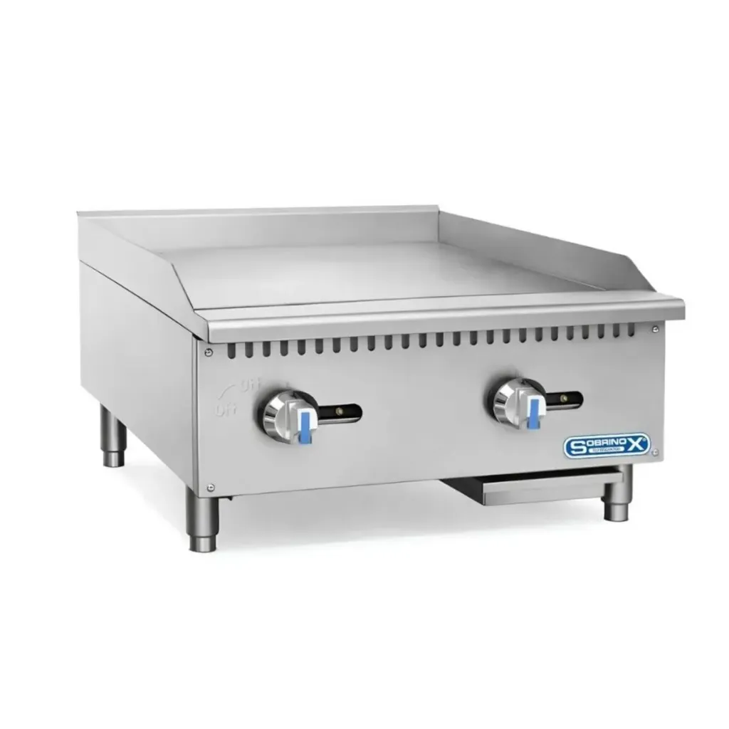 [21060910290011] Plancha Comercial a Gas 2 Quemadores XLRG-600 SOBRINOX