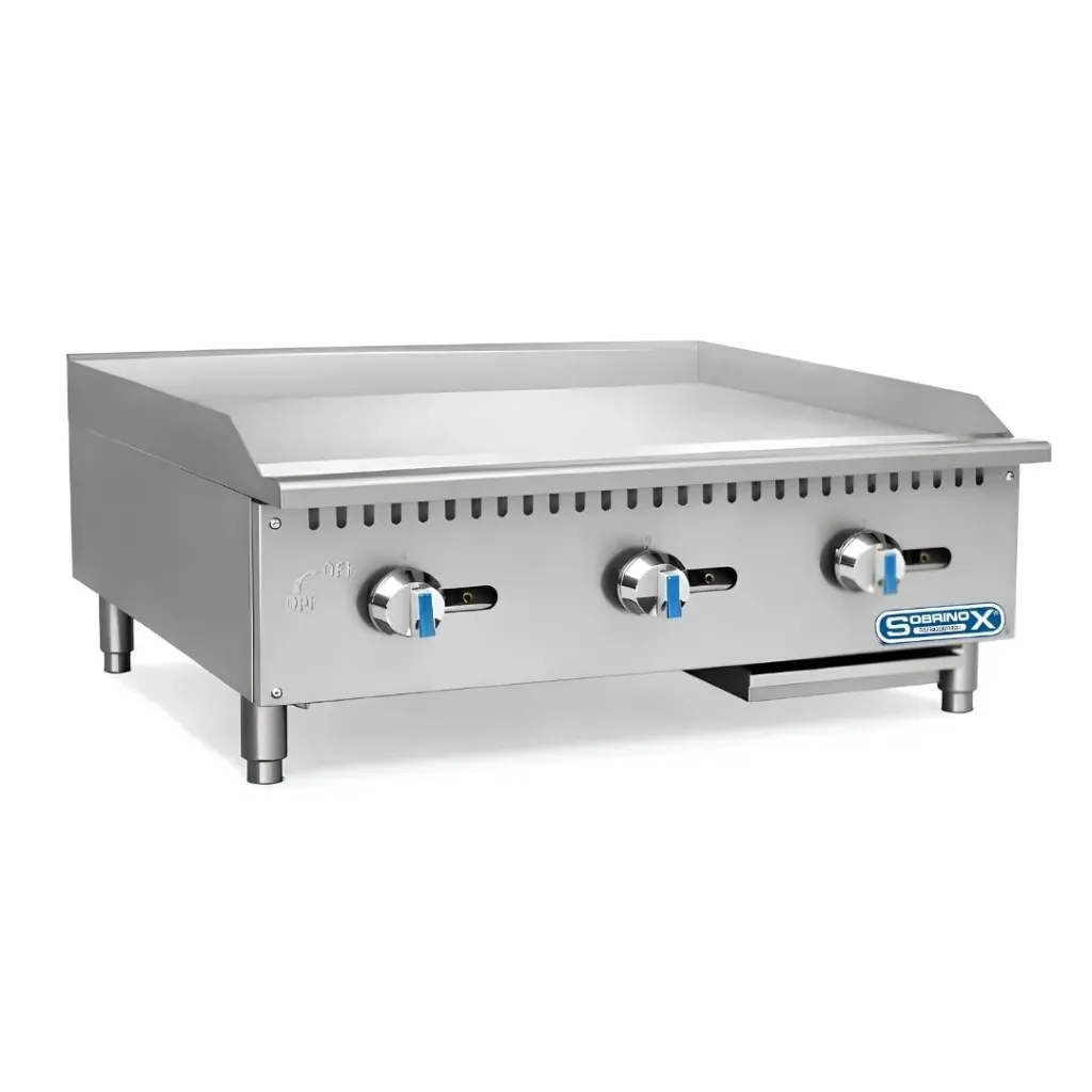 [26091001] Plancha Comercial a Gas 3 Quemadores XLRG-900 SOBRINOX