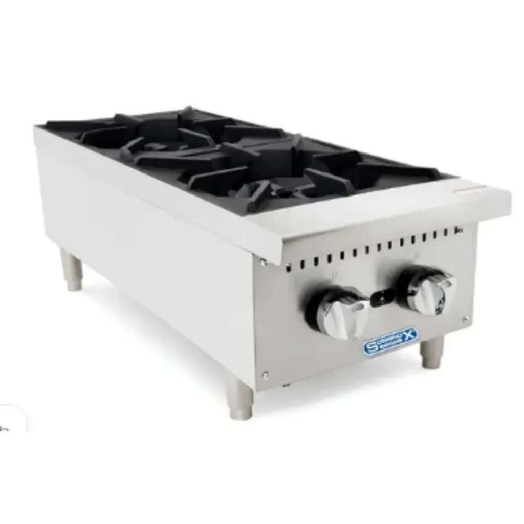 [25091701] Parrilla Comercial a Gas 2 Quemadores XWS-2-J SOBRINOX