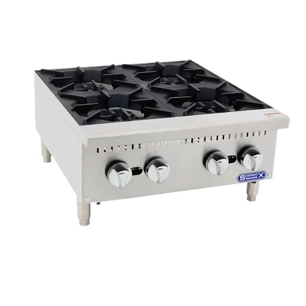 [2105091128011] Parrilla Comercial a Gas 4 Quemadores XWS-4-J SOBRINOX