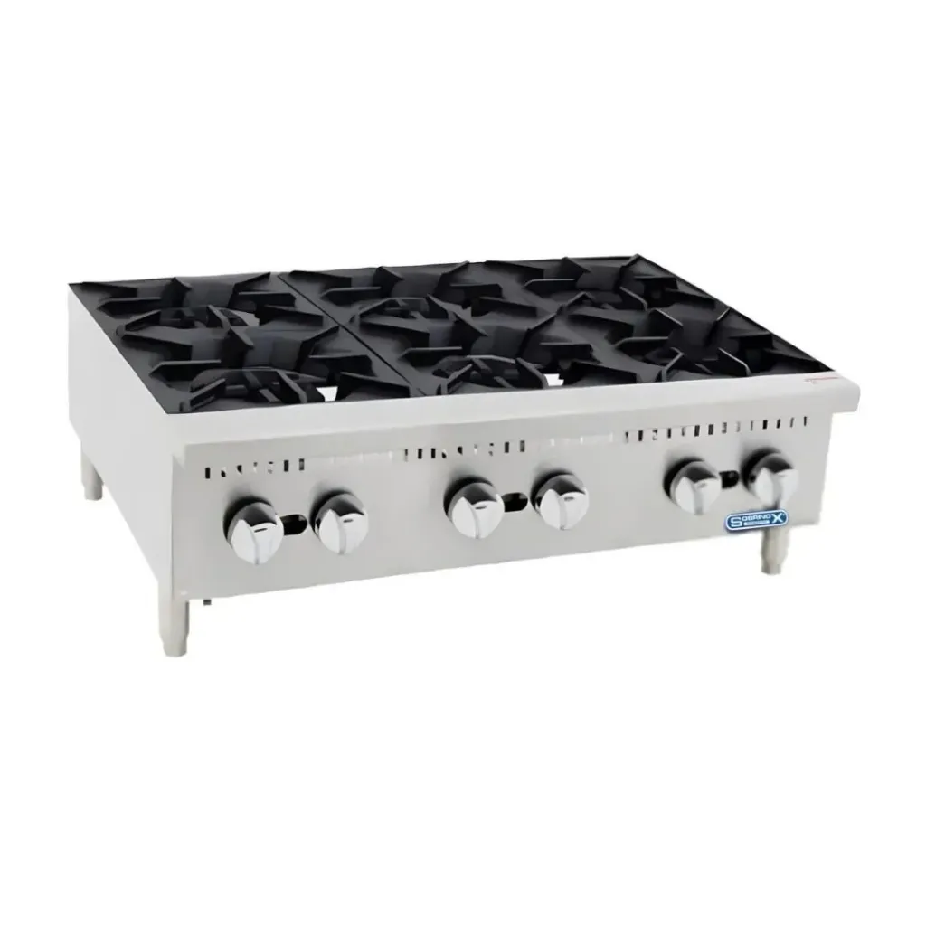 [25091901] Parrilla Comercial a Gas 6 Quemadores XWS-6-J SOBRINOX
