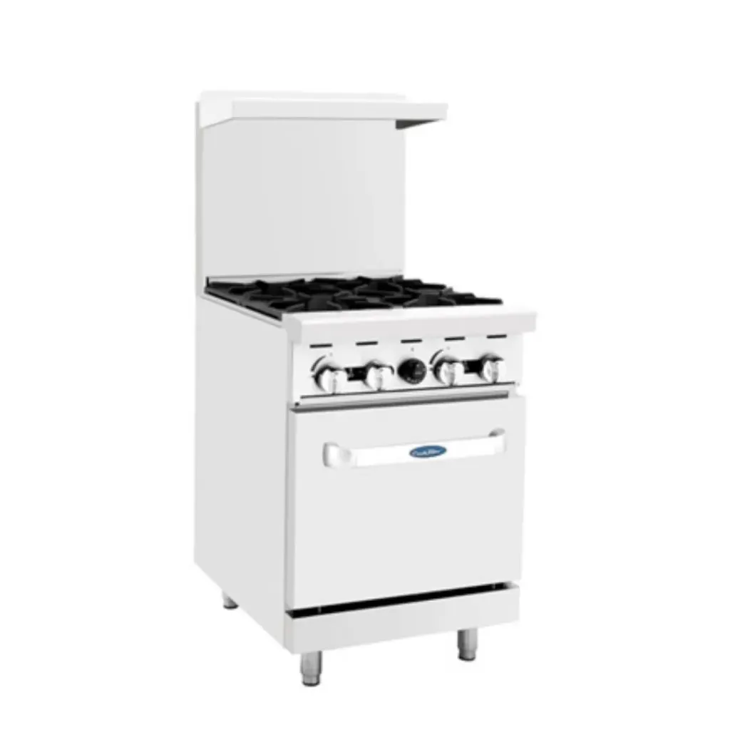 [17090901] Estufa con Horno 4 Quemadores a Gas XFSO-24-J SOBRINOX