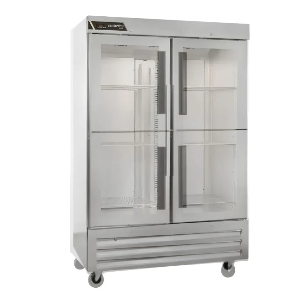 Refrigerador de 2 secciones, 4 p de cristal CLBM-49R-HG CENTERLINE