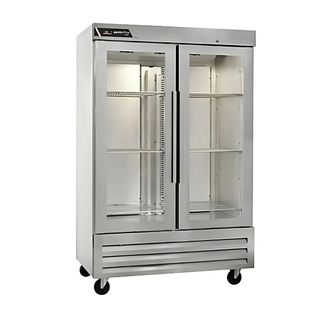 Refrigerador de 2 secciones, 2 p de cristal CLBM-49R-FG CENTERLINE