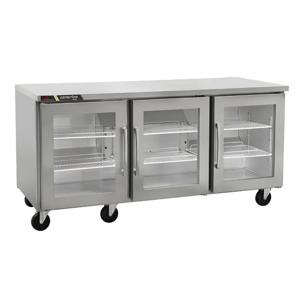 Refrigerador bajo barra 72'', puertas de cristal, CLUC-72R-GD CENTERLINE