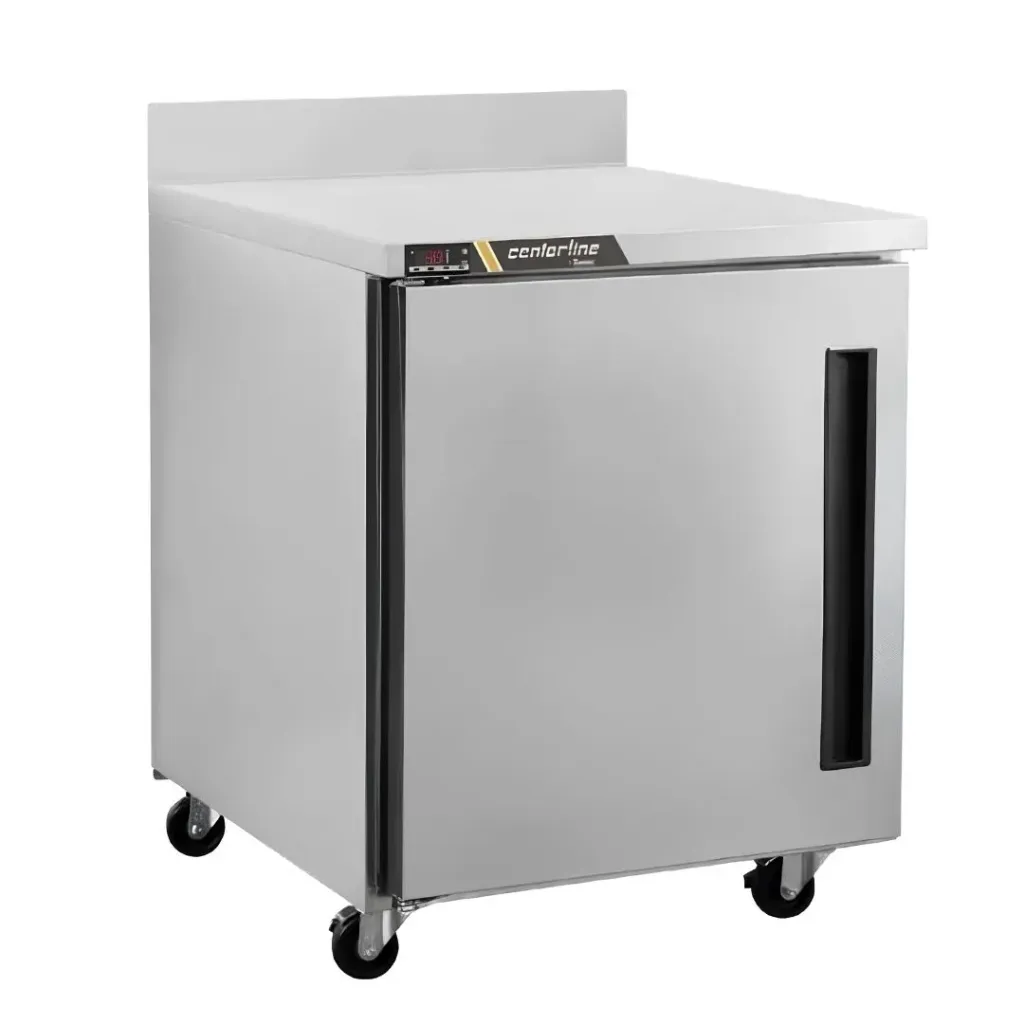 Refrigerador bajo barra 27'', puertas sólidas, mesa de trabajo CLUC-27R-SD-WT CENTERLINE
