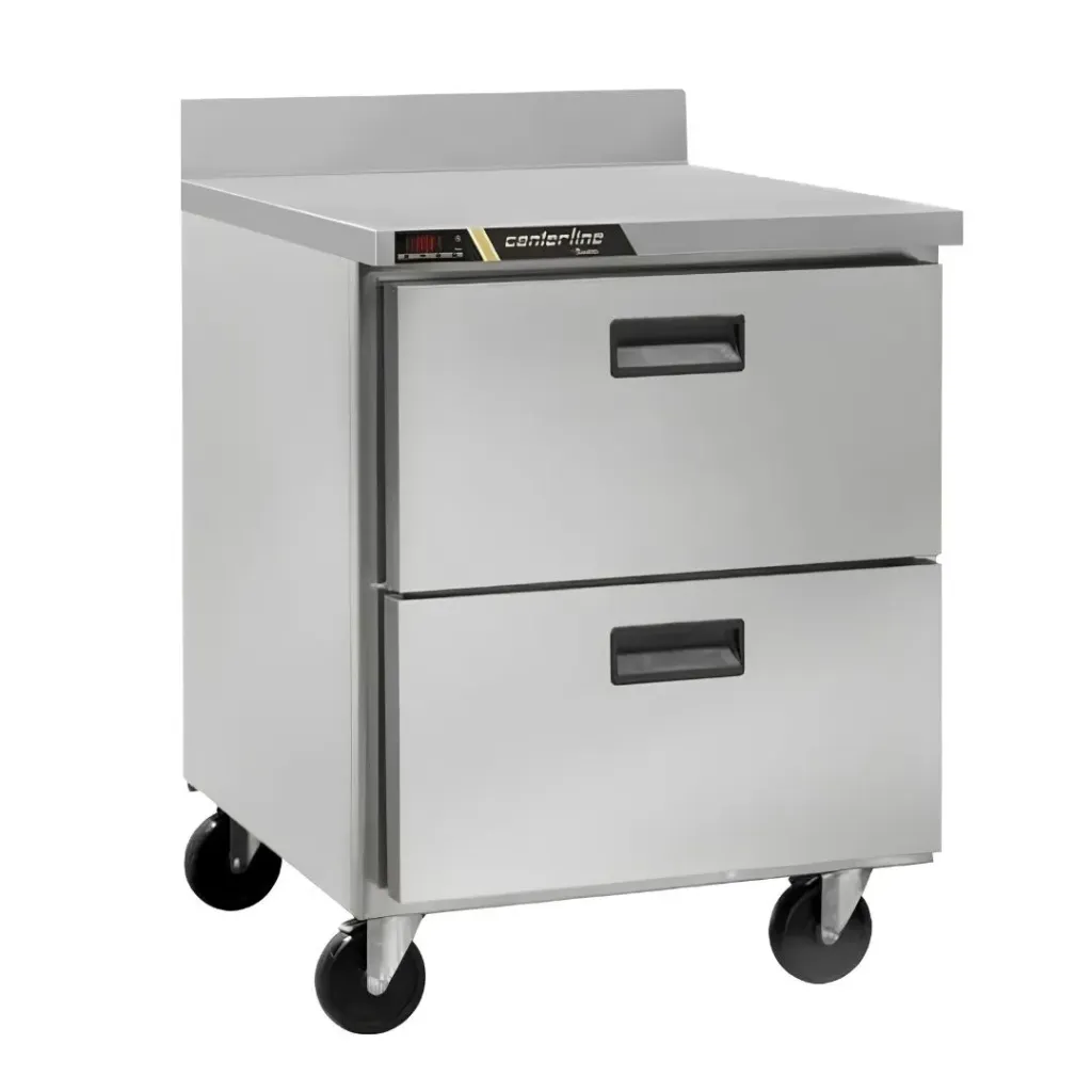 Refrigerador bajo barra 27”, mesa de trabajo, 2 cajones CLUC-27R-DW-WT CENTERLINE