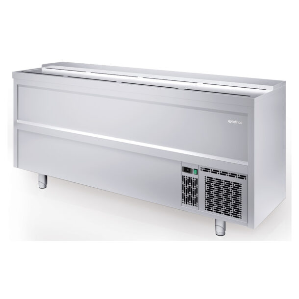 Enfriador de botellas EB Series de 2000 mm de acero inoxidable interior y exteriorEB2000IIINFRICO